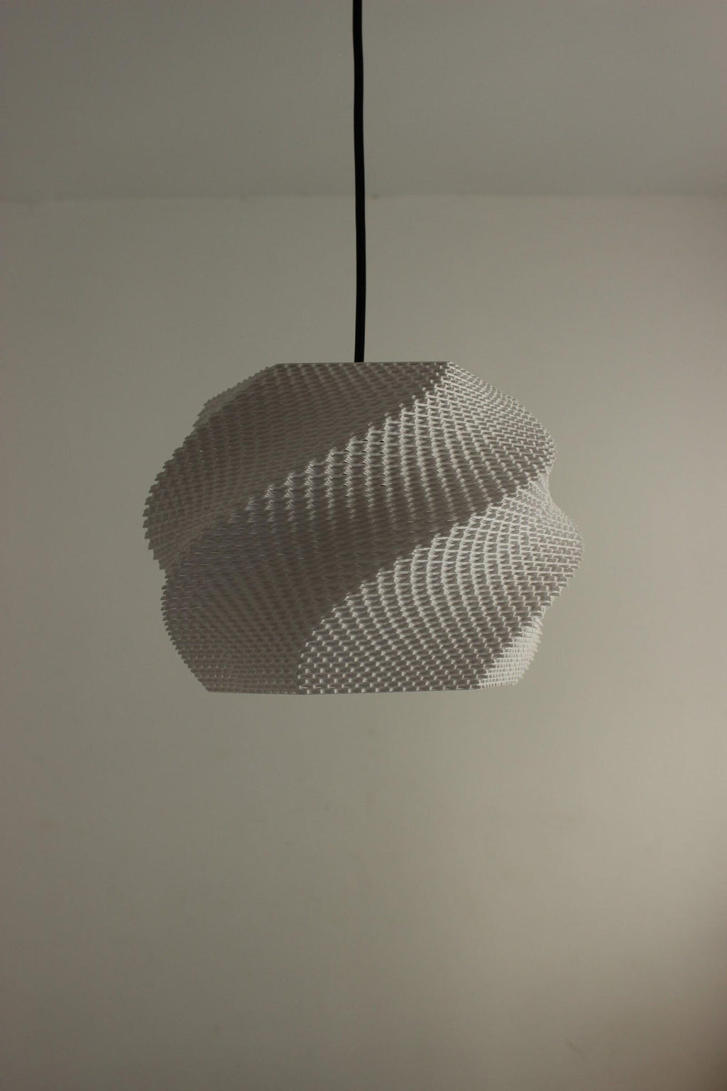 Sofia pendant lamp shade — alternate angle