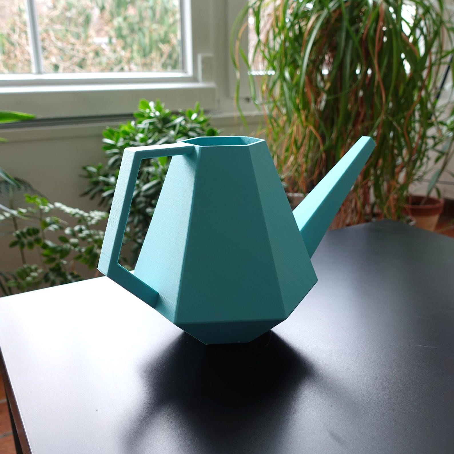Watering can — detail view