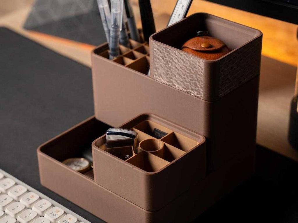 Doms modular desk organizer — detail view
