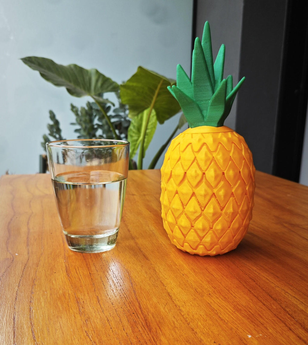 Pineapple coaster tropical decor