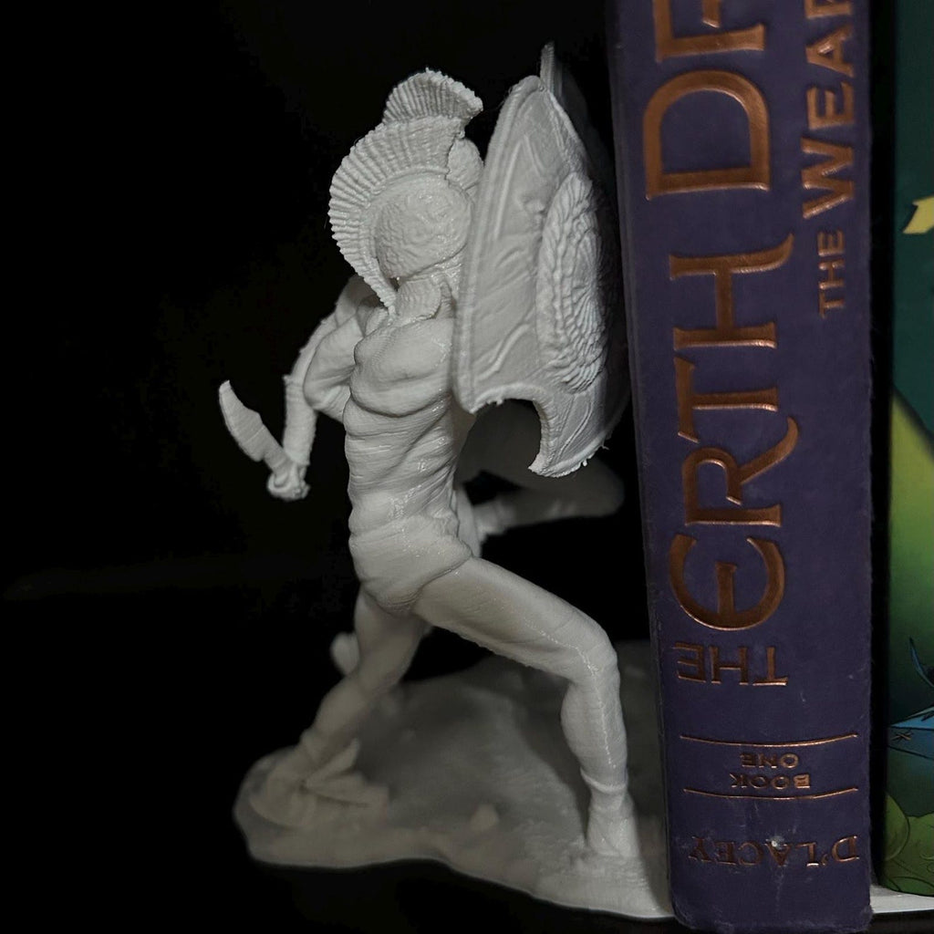 Spartan helmet bookend — color option