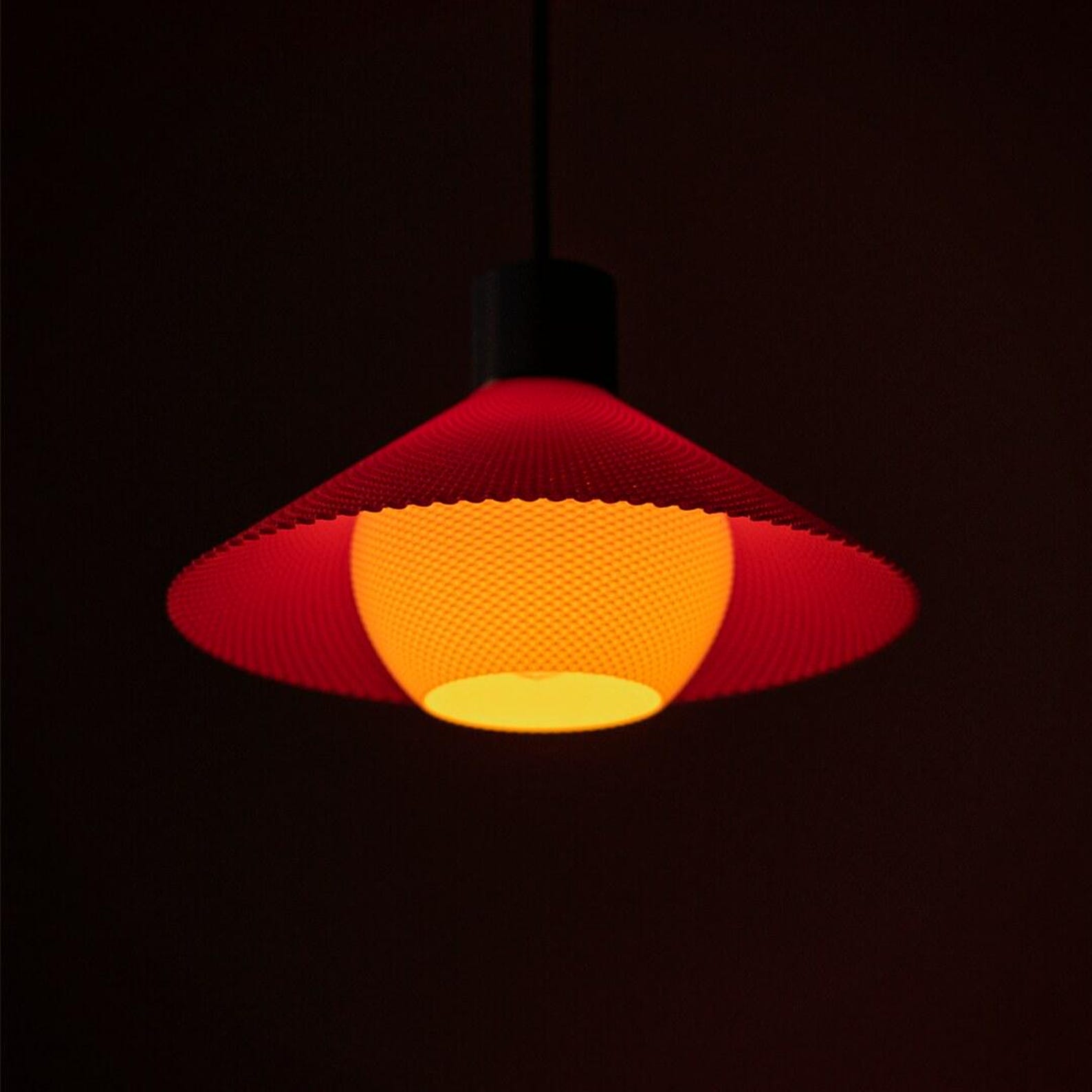 Orson UFO pendant in a modern kitchen