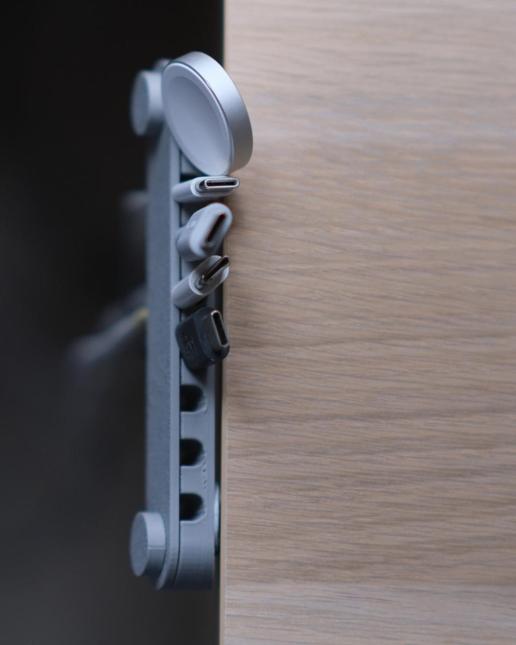 Orbit 8 cable organizer — with cables