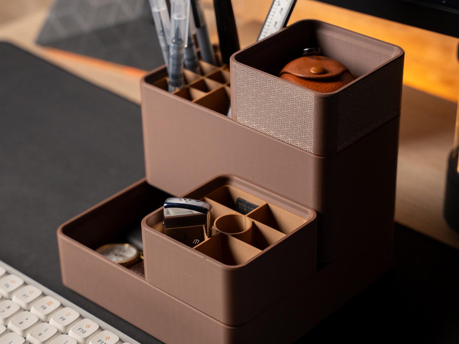 Doms modular desk organizer — modules configuration
