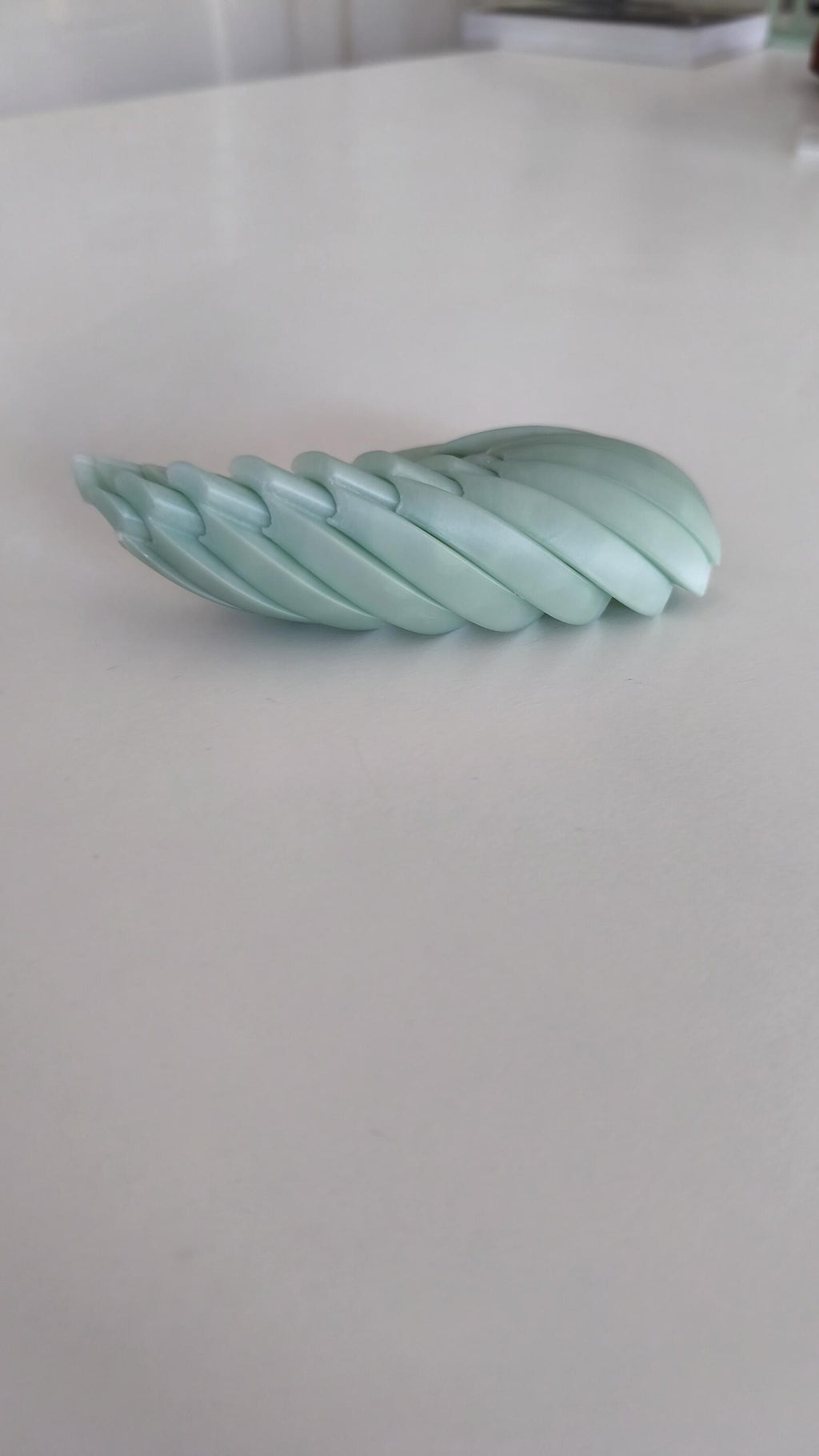 Articulated Easter egg fidget stretched out