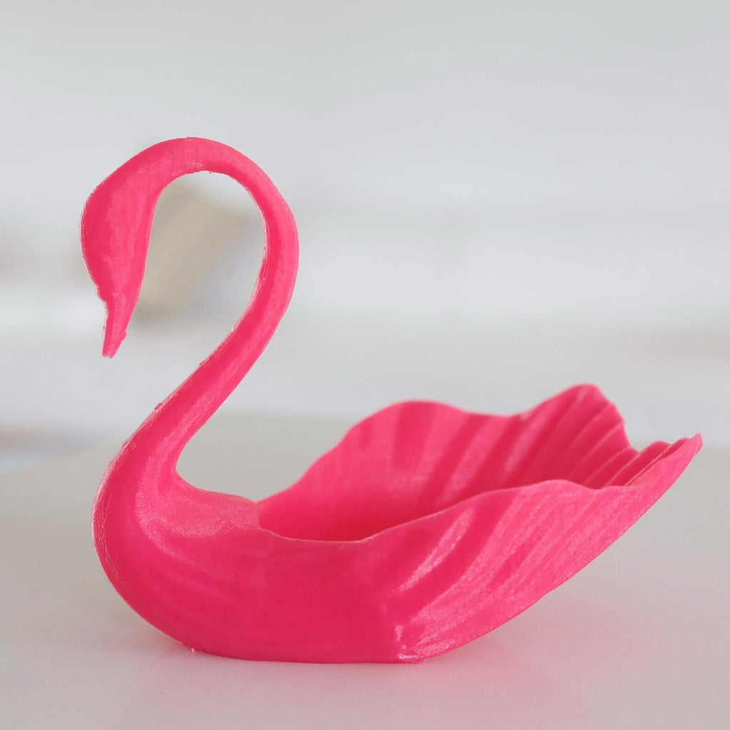 Swan jewelry bowl detail