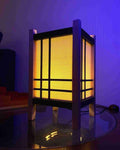 Japanese Shoji table lamp 3D printed Japandi bedside light