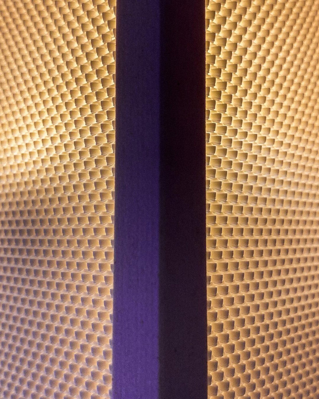 Shoji wall sconce in a cozy interior