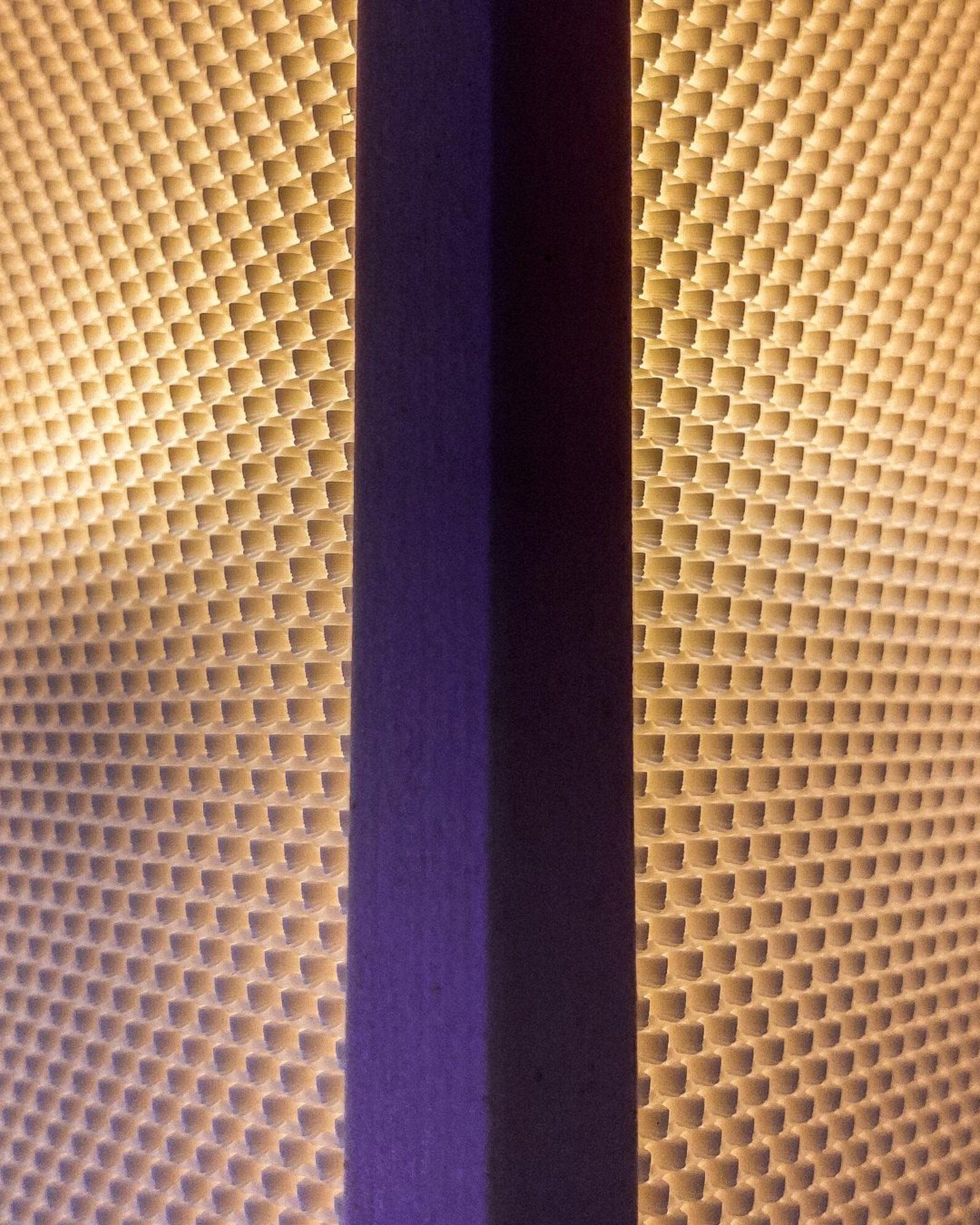 Shoji wall sconce in a cozy interior